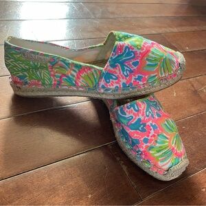 Lilly Pulitzer espadrilles size 6